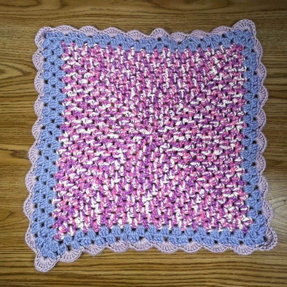 Gerber Baby Girl Owl Onesie 0-3M Crochet Blanket Pink Travel Pouch Gift Set‎